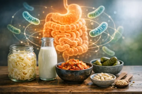 Alternative text = Fermented foods & probiotics