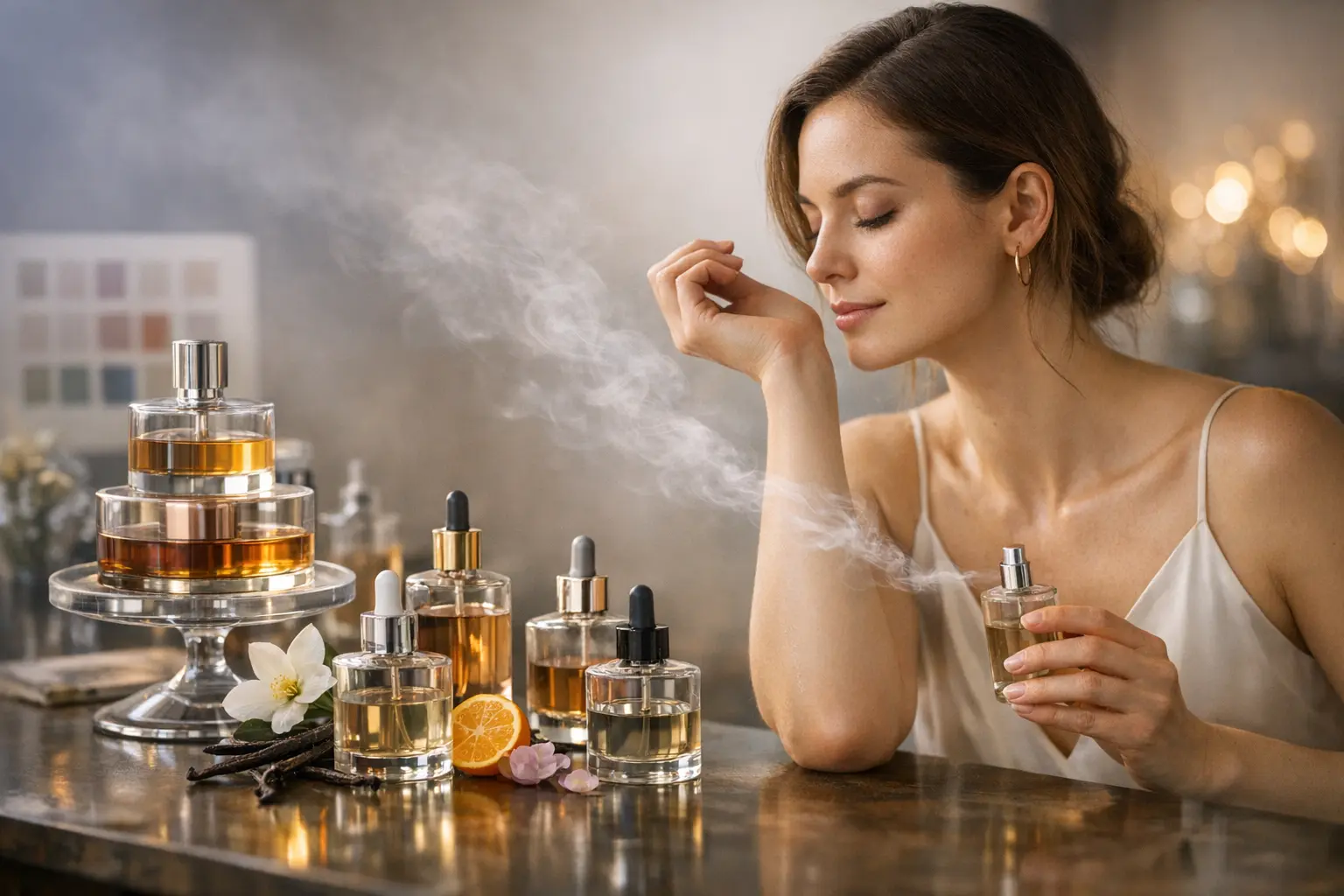 Alternative text = Personalized fragrance layering & scent identity