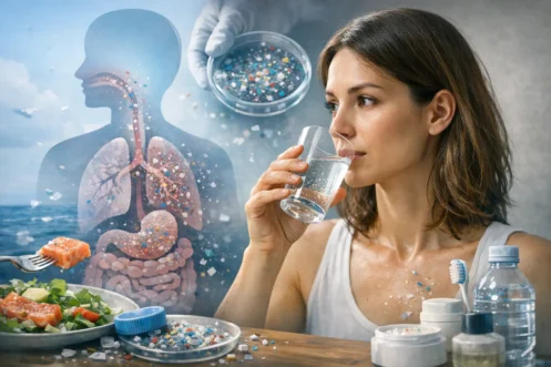 Alternative text = Microplastics & human health