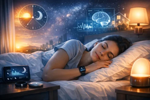 Alternative text = Sleep optimization & circadian technology