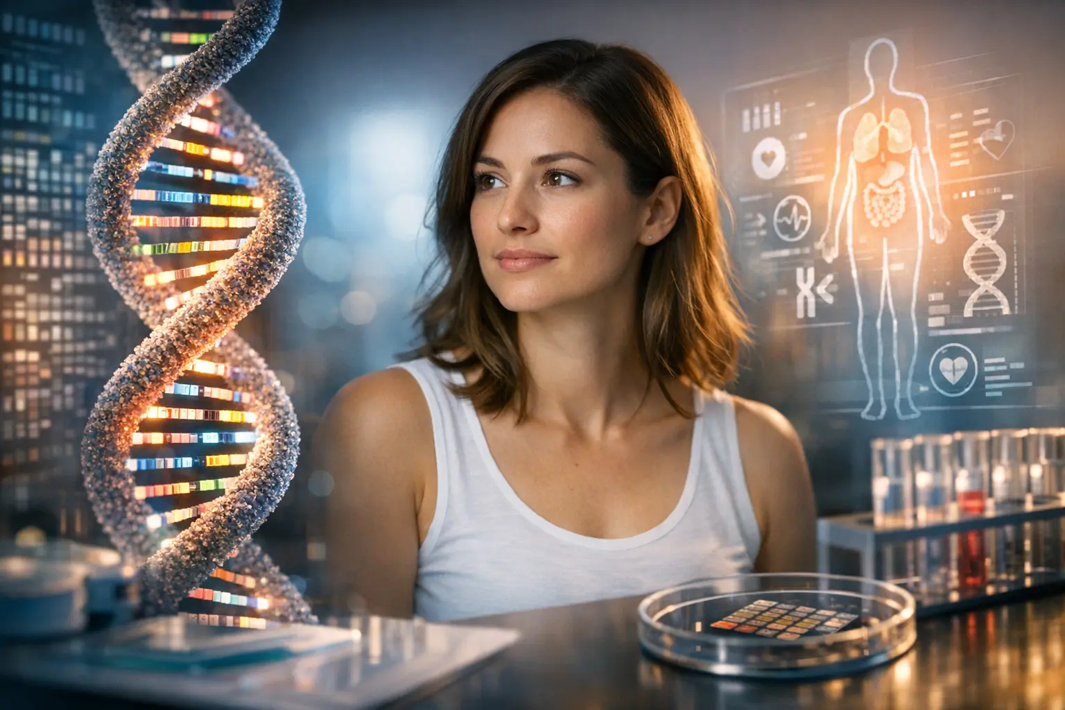 Alternative text = DNA sequencing & personalized health testing