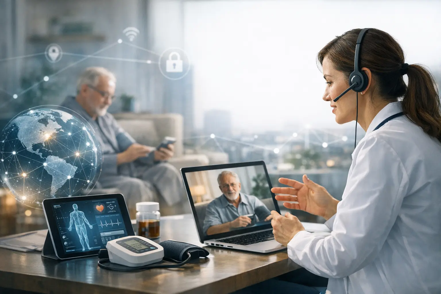 Alternative text = Telehealth & remote care