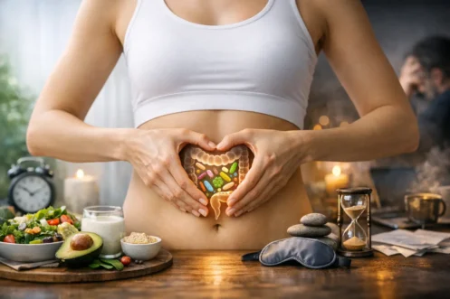 Alternative text = Why Your Gut Is Still Unhealthy (Even If You Eat Clean)